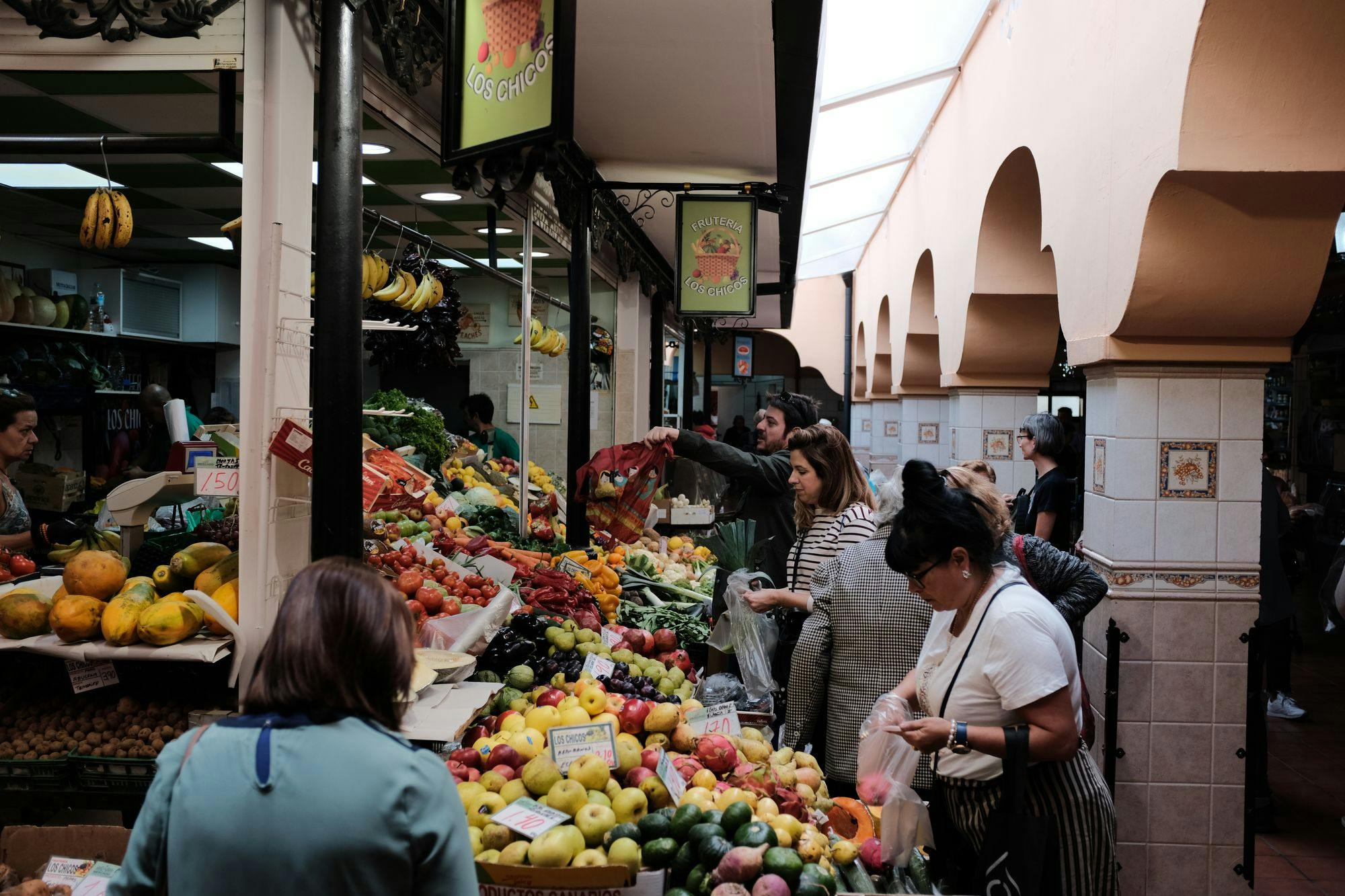 Local market in Tenerife